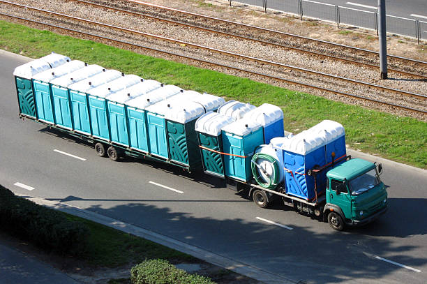 Porta potty delivery and setup in Fairport, NY